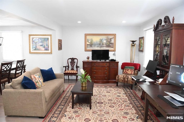 view of living room