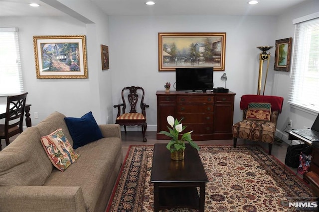 view of living room