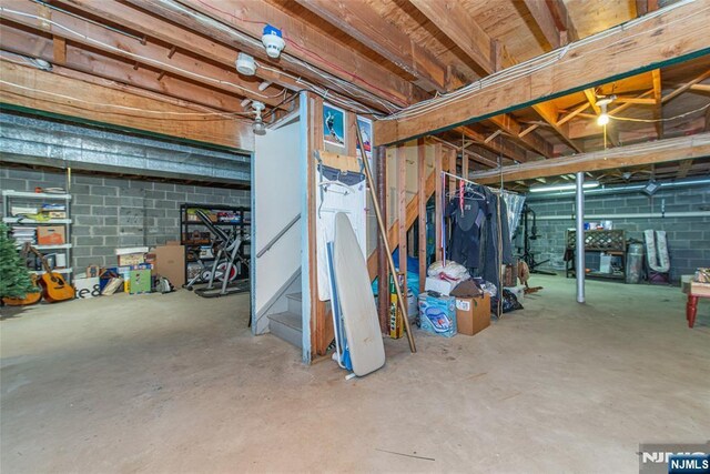 342 Mount Pleasant Ave, Rockaway Township, NJ 07801 - view of basement