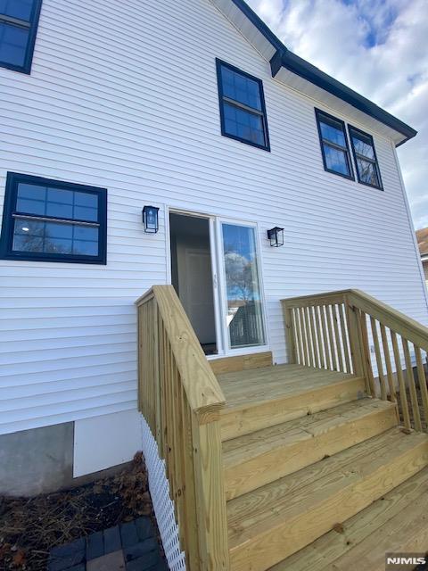 exterior space with a wooden deck