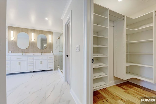 pantry featuring sink