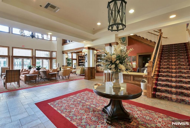 view of community lobby