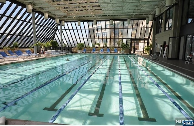 view of pool