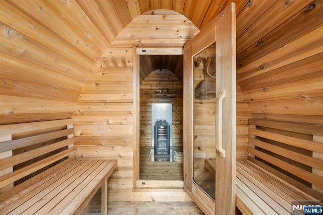 view of sauna / steam room