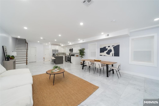 view of living room