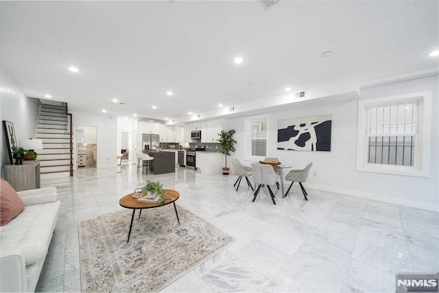 view of living room