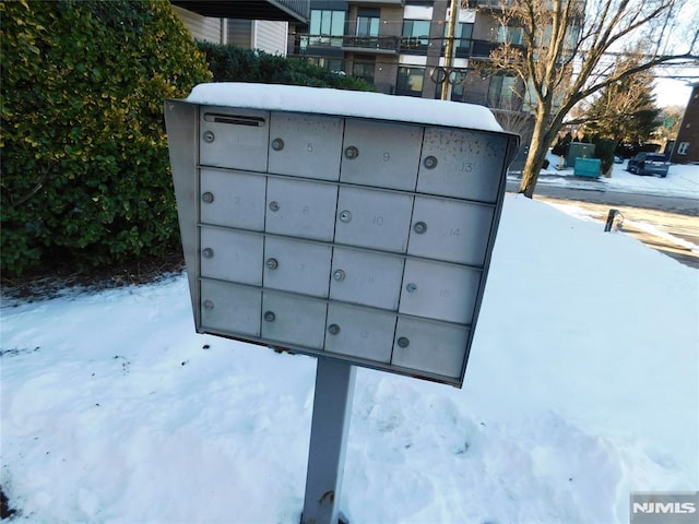 details featuring mail boxes