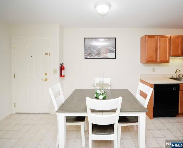 unfurnished dining area with sink