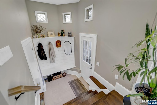 view of mudroom