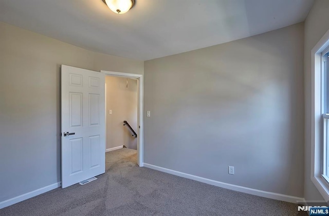 empty room featuring carpet