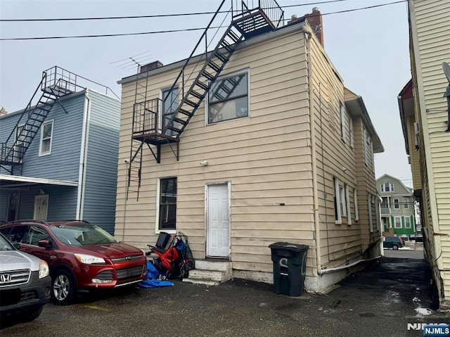 view of rear view of house