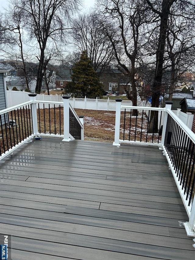 view of deck