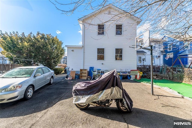 view of rear view of house