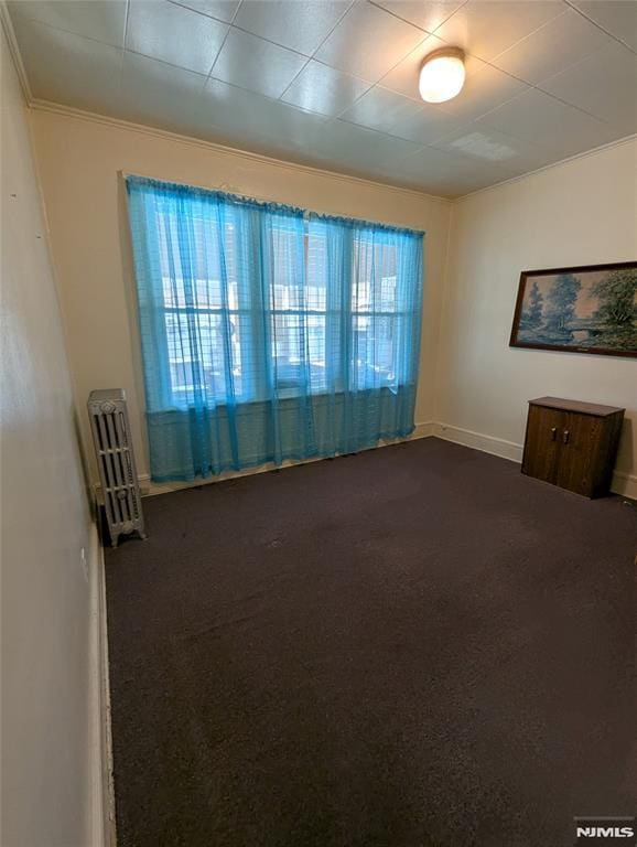 empty room featuring carpet flooring