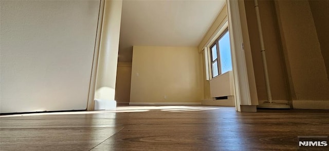 bonus room featuring hardwood / wood-style floors