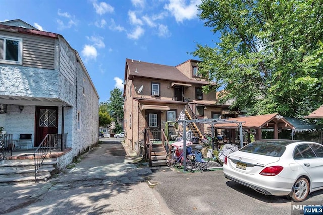 view of townhome / multi-family property