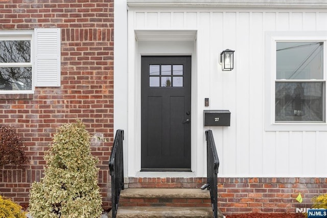 view of entrance to property