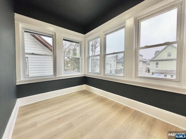 interior space featuring light hardwood / wood-style floors