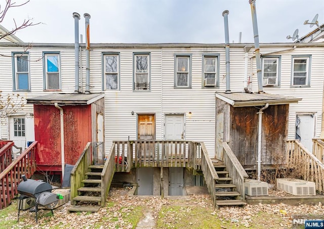 view of rear view of property