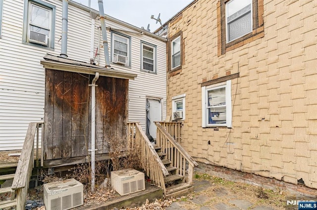 view of rear view of property