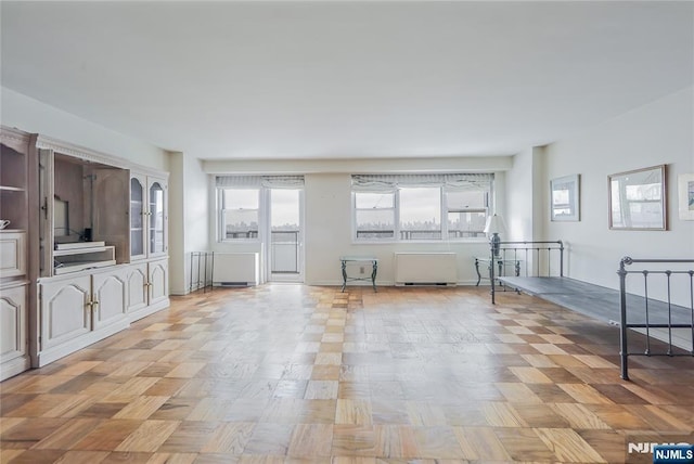 view of unfurnished living room