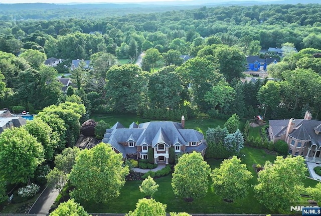 birds eye view of property featuring a residential view