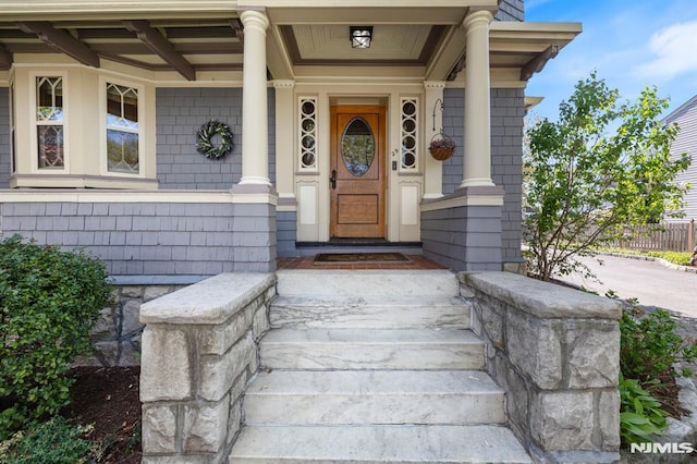 29 Raymond Ave, Rutherford, NJ 07070 - property entrance with covered porch