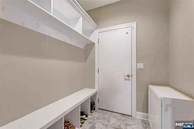 view of mudroom