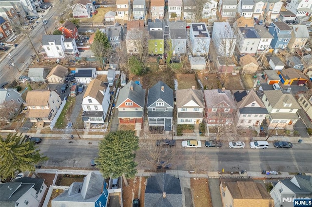 drone / aerial view featuring a residential view