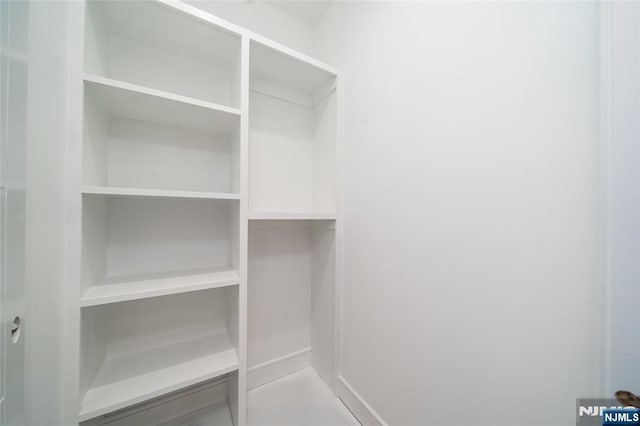 view of closet