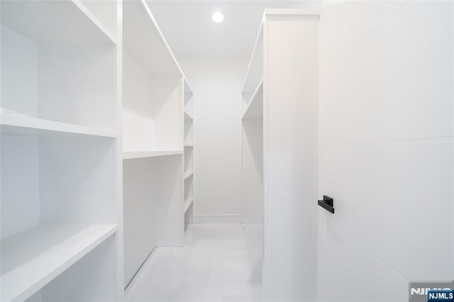 view of spacious closet