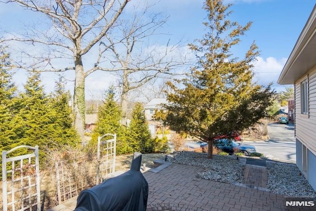 view of patio / terrace with fence