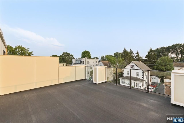 exterior space featuring a balcony