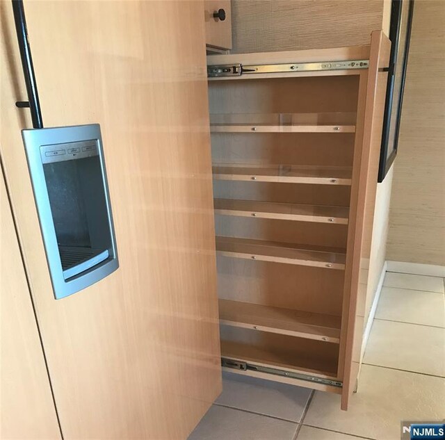 closet with wine cooler