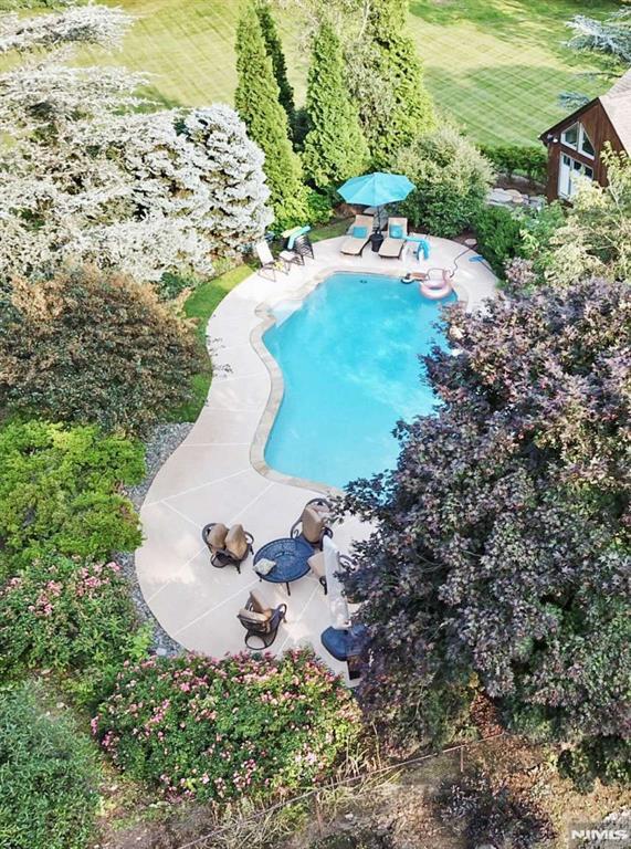 outdoor pool featuring a patio area