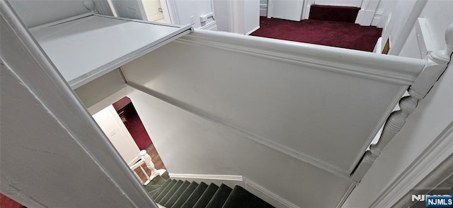 35 James St, Newark, NJ 07102 - details with carpet floors and baseboards