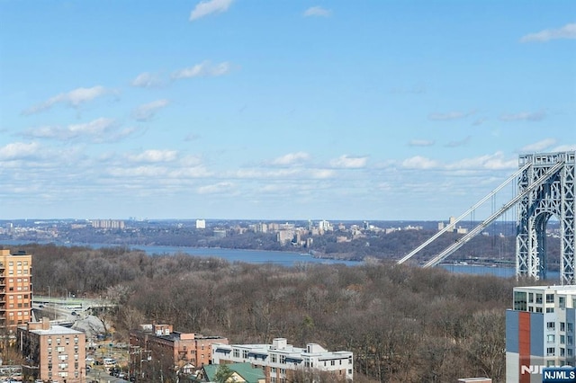 exterior space featuring a city view