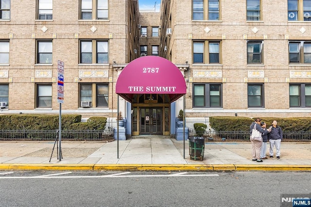 2787 John F Kennedy Blvd Unit 411, Jersey City, NJ 07306 - view of apartment building / complex with fence