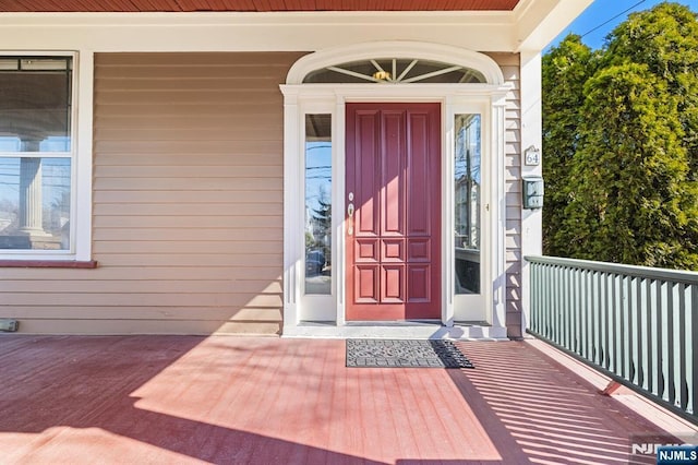 view of property entrance