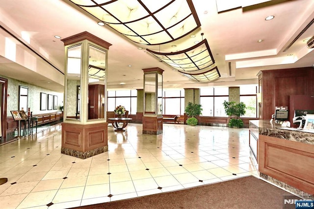 view of building lobby