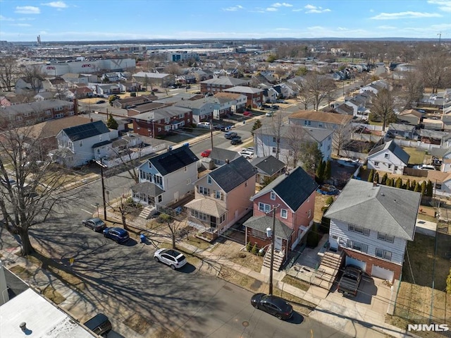 birds eye view of property featuring a residential view