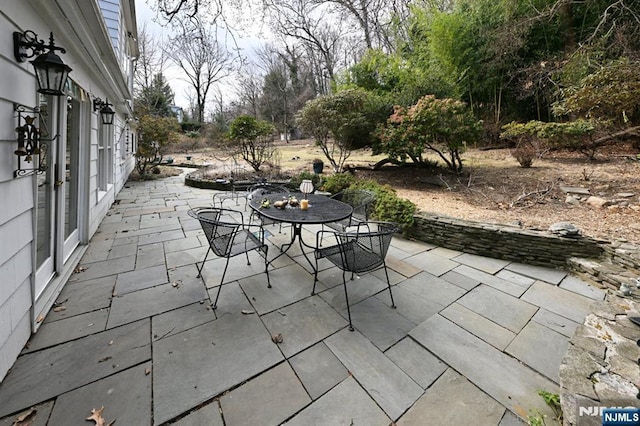 view of patio / terrace with outdoor dining area