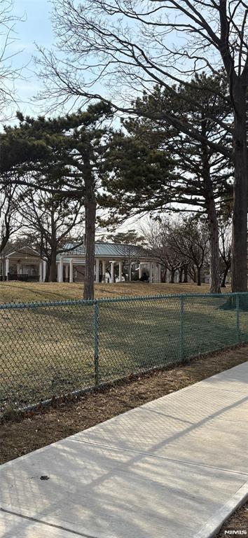 surrounding community with fence