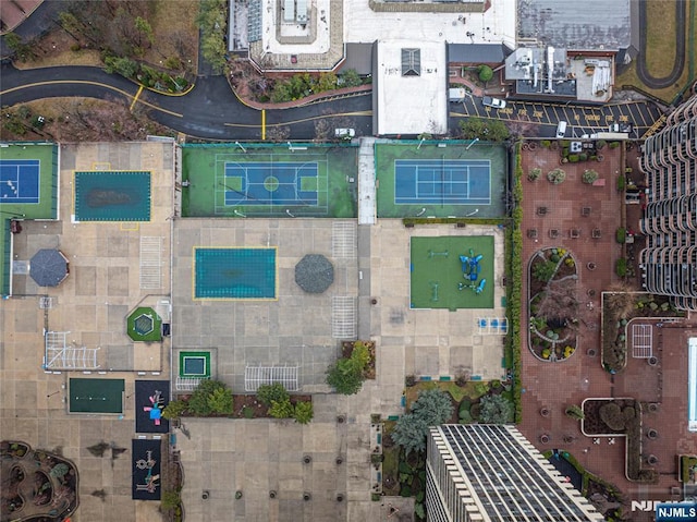 drone / aerial view