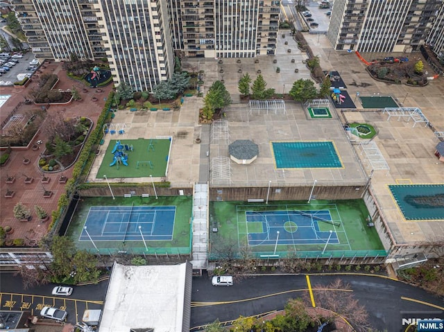 bird's eye view