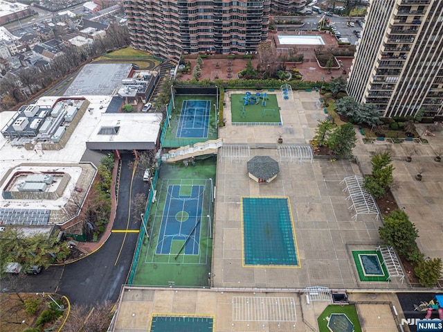 bird's eye view