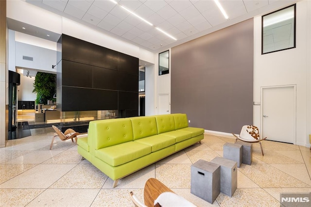 lobby with visible vents