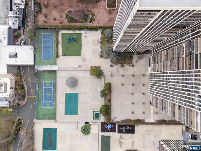 bird's eye view