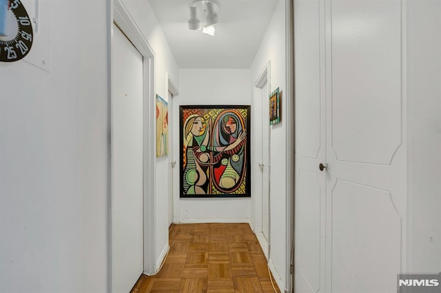 2000 Linwood Ave Unit 12S, Fort Lee, NJ 07024 - corridor featuring baseboards