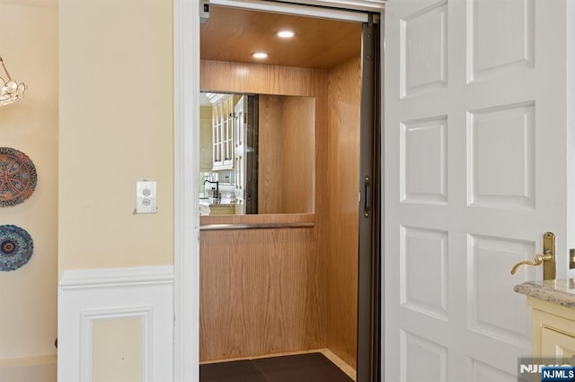 view of interior details